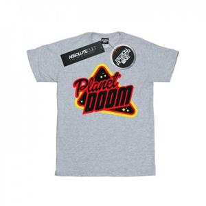Ready Player One jongens Planet Doom-logo T-shirt 9-11 Years wit
