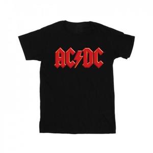 Pertemba FR - Apparel ACDC jongens T-shirt met rood logo 12-13 zwart