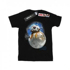 Star Wars jongens het laatste Jedi BB-8 geborsteld T-shirt 12-13 wit