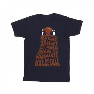 Pertemba FR - Apparel Willy Wonka jongens chocoladewaterval T-shirt 5-6 Years wit