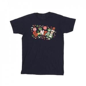 Elf jongens Santa Fa La La T-shirt 5-6 Years wit