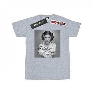 Star Wars Girls Princess Leia Organa Cotton T-Shirt 9-11 Years wit