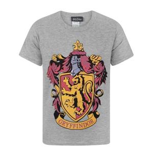 Harry Potter Childrens Boys Gryffindor Crest T-Shirt 3-4 Years grijs
