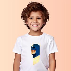 Le Roi du Tshirt Tshirt Enfant CAPTAIN EUROPE 2 ans wit