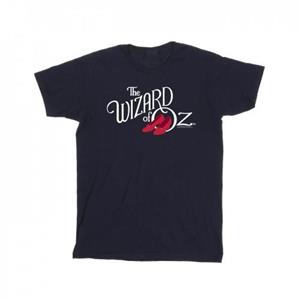 The Wizard Of Oz Girls Ruby Slippers Logo Katoenen T-shirt 3-4 Years wit