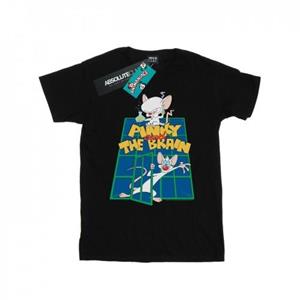 Animaniacs meisjes Pinky en het Brain Laboratory katoenen T-shirt 9-11 Years wit