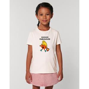 Monsieur Madame Tshirt Enfant MADAME FABULEUSE 2 ans wit