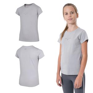 Children's T-Shirt 4F HJZ22 JTSD002 Light grey 152 grijs