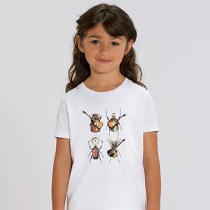 Le Roi du Tshirt Tshirt Enfant BEETLES 2 ans wit