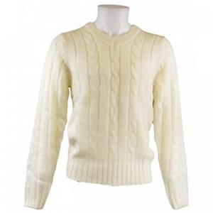 Pertemba FR - Apparel Carta Sport geborduurde crickettrui voor jongens M wit