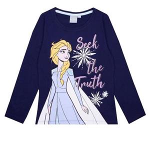 Frozen Girls zoeken de waarheid Elsa T-shirt 2-3 Years blauw