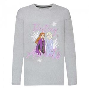 Het lot van Frozen Girls wacht op Anna en Elsa Top 2-3 Years grijs