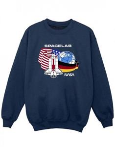 NASA meisjes Space Lab sweatshirt 9-11 Years zwart