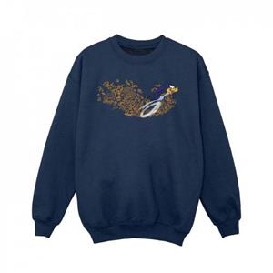 Looney Tunes ACME Doodles Road Runner-sweatshirt voor meisjes 7-8 Years zwart