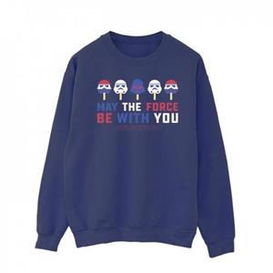 Star Wars: A New Hope Star Wars: Een nieuwe Hope Heren May The Force Ice Pops-sweatshirt L wit
