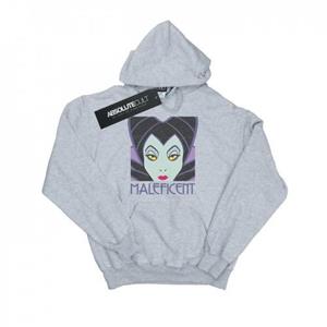 Disney Maleficent cropped hoofdhoodie voor heren L wit