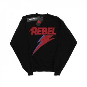 David Bowie meisjes Distressed Rebel Sweatshirt 9-11 Years wit