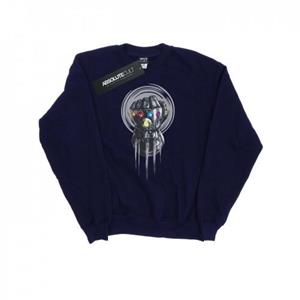 Marvel Heren Avengers Infinity War Power Fist Sweatshirt L wit
