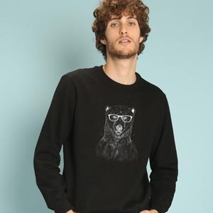 Le Roi du Tshirt Herensweater - GEEK BEER XS zwart