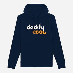 Le Roi du Tshirt Herenhoodie - DADDY COOL XS marineblauwe kleur
