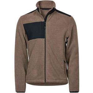 Tee Jays bergfleecejack voor heren XXL zwart