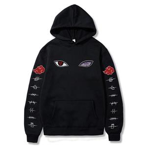 Idealife Naruto Cosplay Hoodie Harajuku Sweatshirts Mannen Katoenen Hoodies XXL legergroene kleur