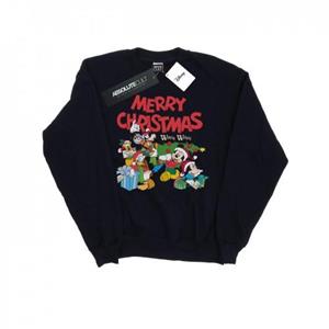 Disney meisjes Mickey en vrienden winterwensen sweatshirt 5-6 Years wit