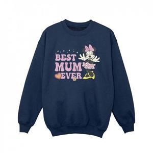 Disney Girls beste moeder ooit sweatshirt 5-6 Years wit