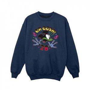 Disney meisjes Mickey Mouse Oh Gosh popart sweatshirt 5-6 Years wit