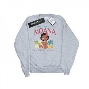 Disney Girls Moana Born In The Ocean-sweatshirt 9-11 Years wit