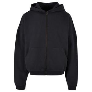 Build Your Brand herenhoodie met volledige ritssluiting uit de jaren 90 L grijs
