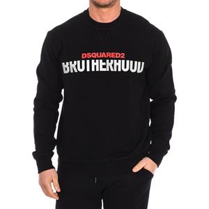 Dsquared2 Sudadera de manga larga y cuello redondo S74GU0521-S25042 hombre M zwart