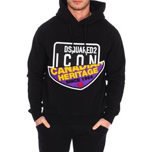 Dsquared2 Sudadera con capucha S79GU0021-S25042 hombre S zwart