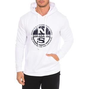 BlackPrice Heren hoodie met capuchon 9022980 XXL wit
