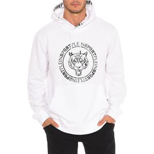 BlackPrice FIPSC606 Heren Sweatshirt met Capuchon M wit