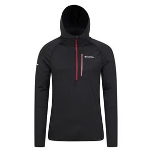 Pertemba FR - Apparel Mountain Warehouse heren solo gerecycleerde slanke hoodie XS zwart