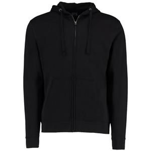 Kustom Kit Mens Klassic Full Zip Hoodie XL donkergrijze kleur