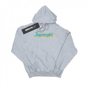 DC Comics Girls Supergirl tekstlogo hoodie 12-13 grijs