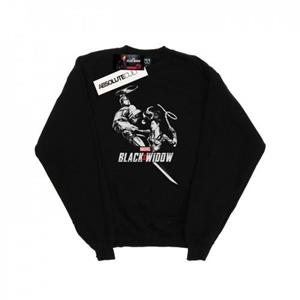 Marvel Girls Black Widow Movie Taskmaster Battle-sweatshirt 12-13 zwart