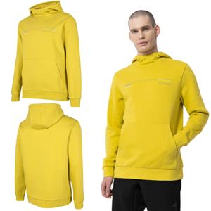 Men's Kangurka 4F H4Z22 BLM023 Limonka Hoodie Xxl XXL geel
