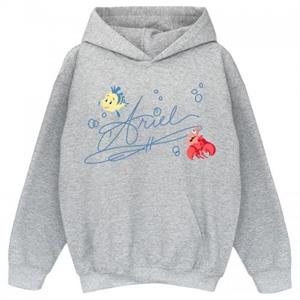 Disney meisjes de kleine zeemeermin Ariël hoodie 9-11 Years wit