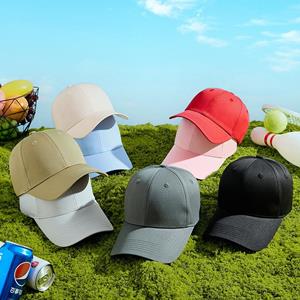 Fashion human Lente en zomer baseballpet vrouwelijke licht ademende eend tongkap zonnescherm zonnebrandcrème reishoed heren M（56-58cm） zwart