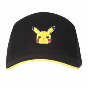 Pokemon Pikachu Badge-baseballpet One Size zwart