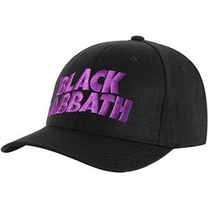 Black Sabbath Unisex volwassen demon logo baseballpet One Size zwart