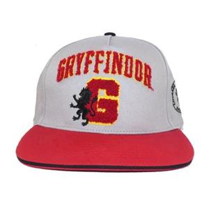 Harry Potter Griffoendor Snapback-pet One Size rood/grijs