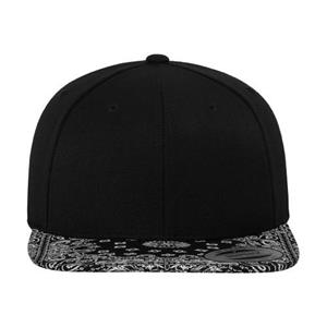 Flexfit Unisex Bandana Snapback-pet voor volwassenen One Size