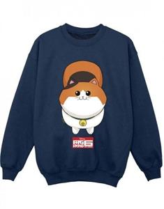 Disney Big Hero 6 Baymax Kitten Face-sweatshirt voor jongens 5-6 Years wit