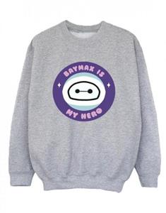 Disney Boys Big Hero 6 Baymax My Hero zaksweater 5-6 Years wit
