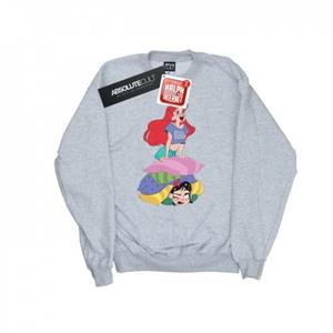 Disney jongens Wreck It Ralph Ariel en Vanellope sweatshirt 9-11 Years wit