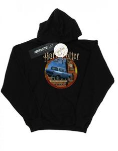 Harry Potter jongens vliegende auto hoodie 12-13 wit